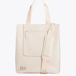 BEIS : North to South Tote in Beige NWT
